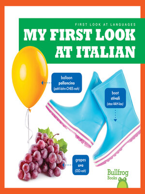 cover image of My First Look at Italian
